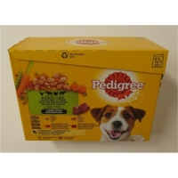 Pedigree 100gx12ks kapsička adult - krabice ve šťávě dog