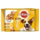 Pedigree 100gx 4ks kapsička adult smíšený výběr v želé dog