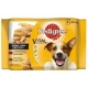 Pedigree 100gx 4ks kapsička adult smíšený výběr ve šťávě dog