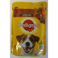 Pedigree 100g kapsička hovězí/jehně ve šťávě dog 