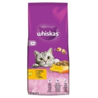 Whiskas 14kg drůbež cat AKCE