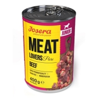 Josera dog 400g Junior Meat Lovers Pure Beef