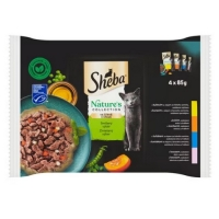 Sheba Collection Nature´s 4 x 85g kaps.smíšený výběr ve šťávě