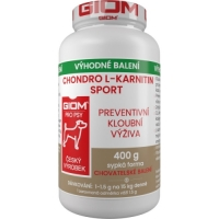 Giom S Chondro L- Karnitin SPORT 400g prášek dog+cat