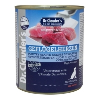 Dr.Clauder´s Geflügelherzen (drůbeží maso a srdce) 800g dog AKCE