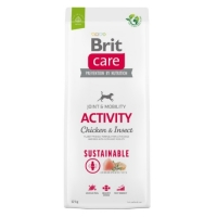 Brit Care 12kg Activity Sustainable Chicken & Insect dog  AKCE