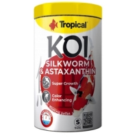 Tropical  Koi  Silkworm & Astaxanthin S 1000ml /320g pellet  AKCE