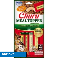 Churu Dog Meal Topper Chicken with Beef Recipe 4x14g