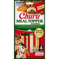 Churu Dog Meal Topper Chicken with Beef Recipe 4x14g