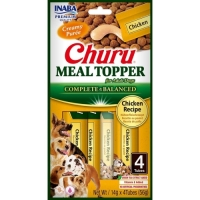 Churu Dog Meal Topper Chicken Recipe 4x14g