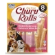 Churu Dog Rolls Chicken Recipe wraps Chicken with Salmon Recipe 8x12g