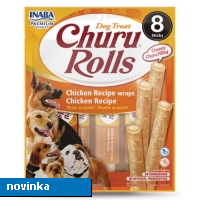 Churu Dog Rolls Chicken Recipe wraps Cheese Recipe  8x12g